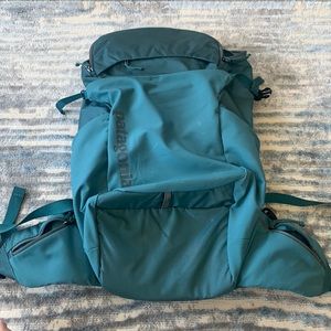 Used Patagonia 14L Nines trail hiking backpack, Blue